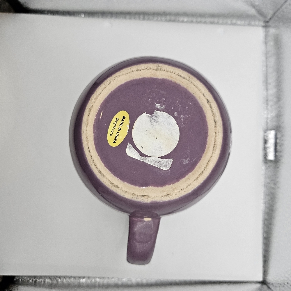 San Francisco Stoneware Purple Ceramic Mug